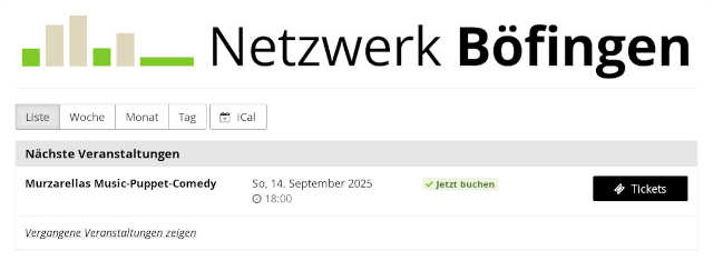 Beispeilseite für den Pretix-Ticket-Shop